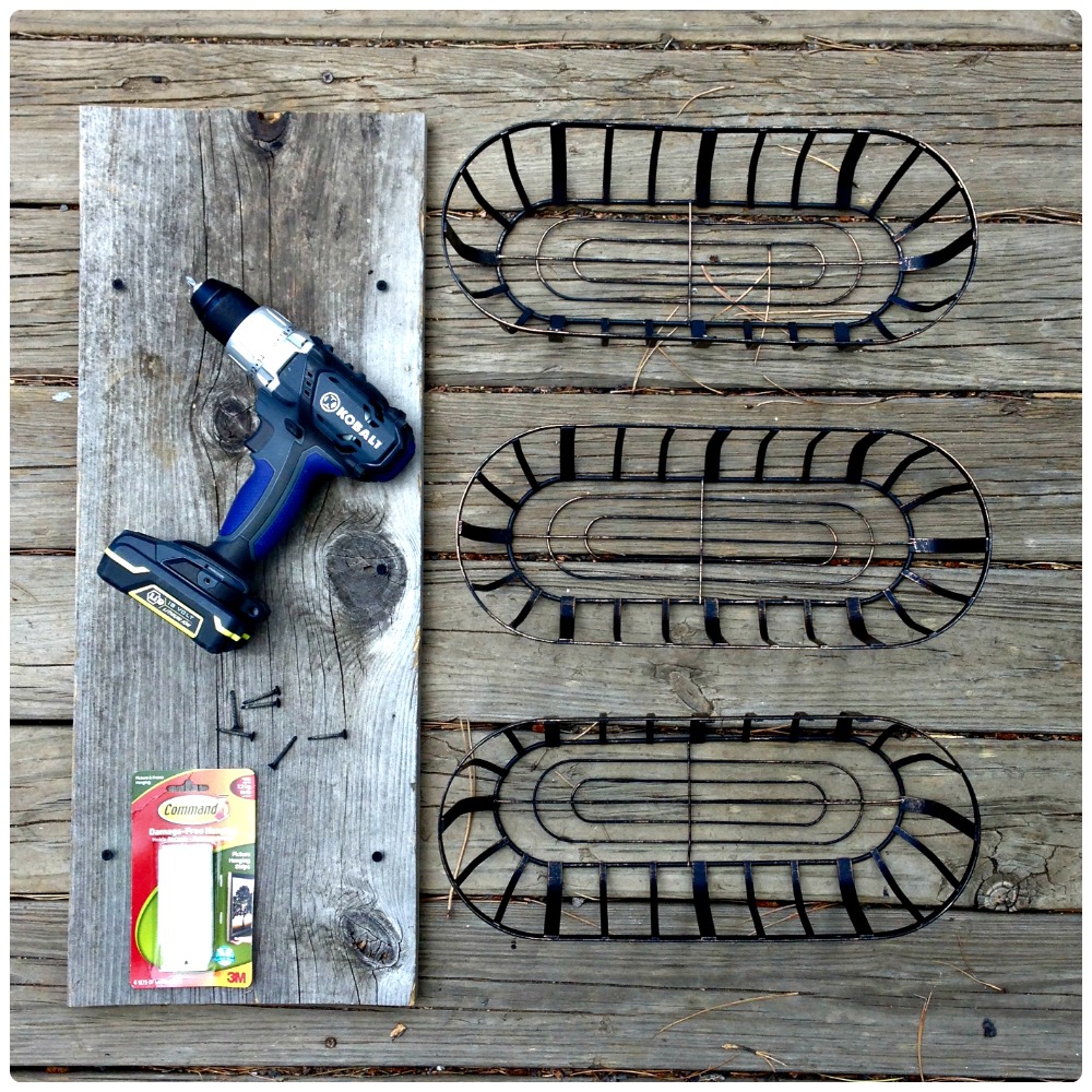 Wire Baskets Organizer DIY - Girls Build Club