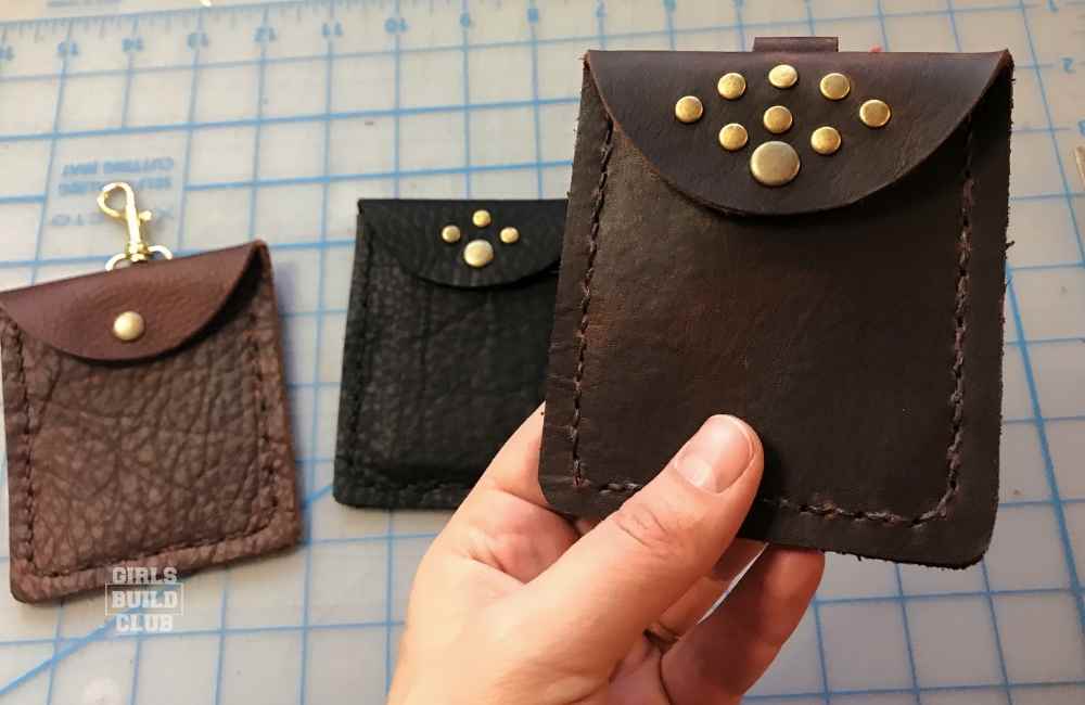 Show off your brand new hand-made wallet!