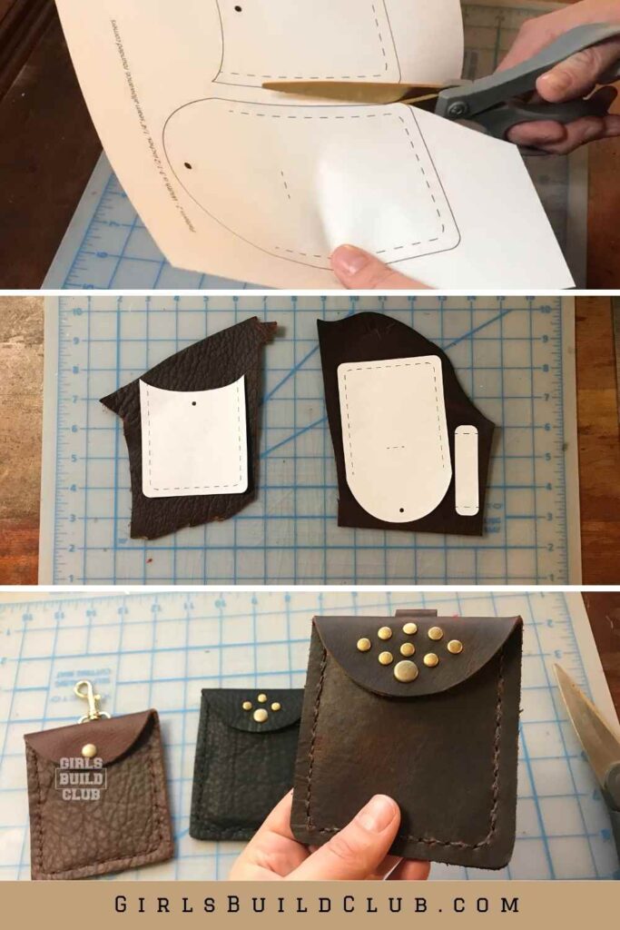 DIY Kit Chain+Insert Change Your Tri-fold Small Wallet To A Crossbody Purse