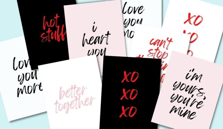 Valentine’s Day Printables – Free!